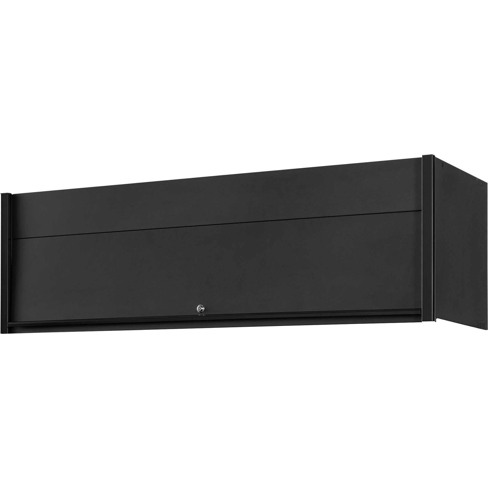Extreme Tools DX Series 72in. Extreme Power Workstation Top Hutch - 72.94in.W x 21in.D x 22.25in.H, Matte Black with Black Trim, Model# DX722101HCMBBK